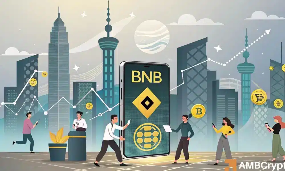 BNB价格稳守640美元——随着活跃用户达到历史新高,674美元是否在不远处?