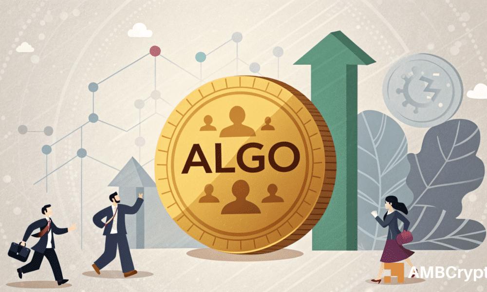 Algorand 活跃地址激增 72%,但 ALGO 价格却未出现反应?